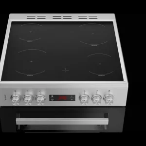 Beko Freestanding Cookers*EDC634S 60cm Double Oven Electric Cooker with Ceramic Hob - Silver