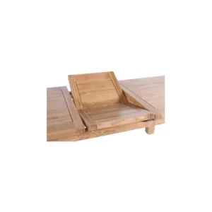 Besp Oak Furniture*NB058 Extension Dining Table 1m - 1.4m