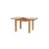 Besp Oak Furniture*SAL031-V Extension Dining Table 1m - 1.4m