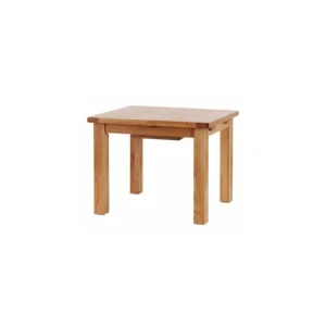 Besp Oak Furniture*SAL031-V Extension Dining Table 1m - 1.4m