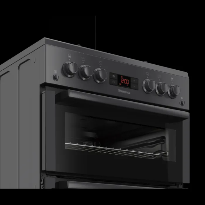 blomberg_ggnn_cm_double_o_3.webp Blomberg Freestanding Cookers*GGN65N 60cm Double Oven Gas Cooker with Gas Hob - Anthracite