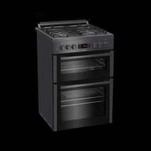 Blomberg Freestanding Cookers*GGN65N 60cm Double Oven Gas Cooker with Gas Hob - Anthracite