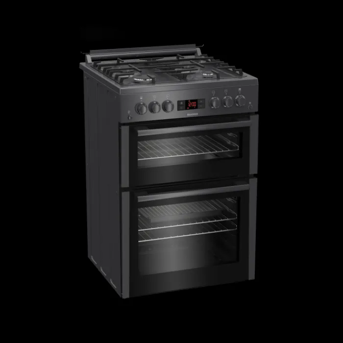 blomberg_ggnn_cm_double_o_4.webp Blomberg Freestanding Cookers*GGN65N 60cm Double Oven Gas Cooker with Gas Hob - Anthracite