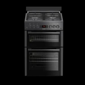 Blomberg Freestanding Cookers*GGN65N 60cm Double Oven Gas Cooker with Gas Hob - Anthracite