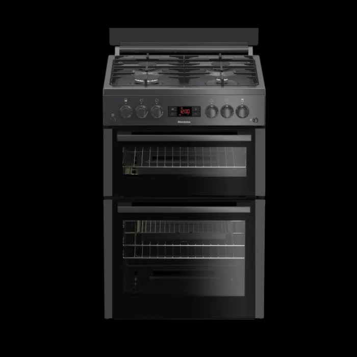 blomberg_ggnn_cm_double_o_5.webp Blomberg Freestanding Cookers*GGN65N 60cm Double Oven Gas Cooker with Gas Hob - Anthracite