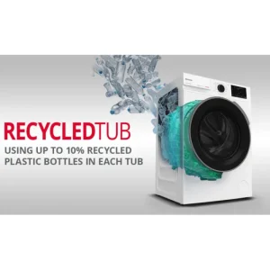 Blomberg Washing Machines/Freestanding Washing Machines*LWA18461G 8kg 1400 Spin RecycledTub Washing Machine - Graphite