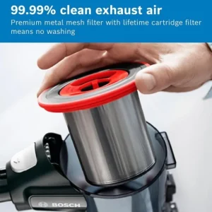 Bosch Vacuum Cleaners*BCS711GB Unlimited 7 Cordless Vacuum Cleaner - 40 Minutes Run Time - Dark Granite