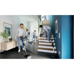 Bosch Vacuum Cleaners*BCS71HYGGB Cordless Vacuum Cleaner 60 Minutes Run Time - White/Aqua