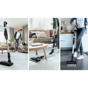 Bosch Vacuum Cleaners*BCS71HYGGB Cordless Vacuum Cleaner 60 Minutes Run Time - White/Aqua