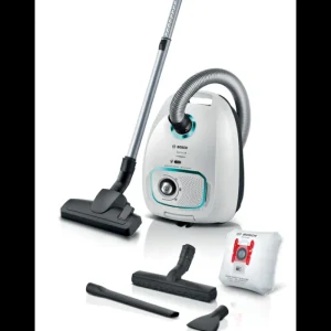 Bosch Vacuum Cleaners*BGBS4HYGGB Serie 4 ProHygienic 600W 4.5kg Cylinder Vacuum Cleaner - White