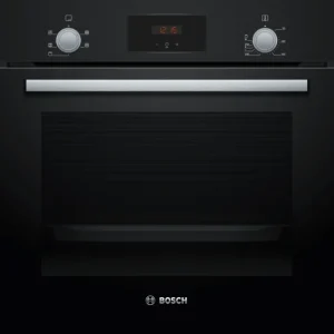 Bosch Built In Ovens*HHF113BA0B 59.4cm Built In Electric Single Oven With 3D Hot Air - Black