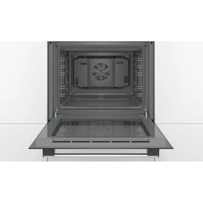 bosch_hhfbrb_cm_serie__bu_1.webp Bosch Built In Ovens*HHF113BR0B 59.4cm Serie 2 Built In Electric Single Oven with 3D Hot Air - Stainless Steel