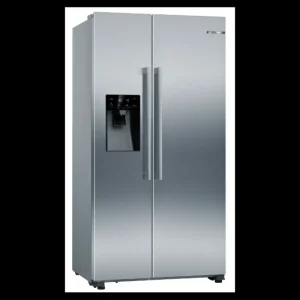 Bosch American Style*KAD93AIERG American Style Full No Frost Fridge Freezer - Anti Fingerprint Stainless Steel