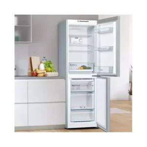 Bosch Fridge Freezers/Freestanding Fridge Freezers*KGN34NLEAG 60cm 50/50 No Frost Fridge Freezer - Silver