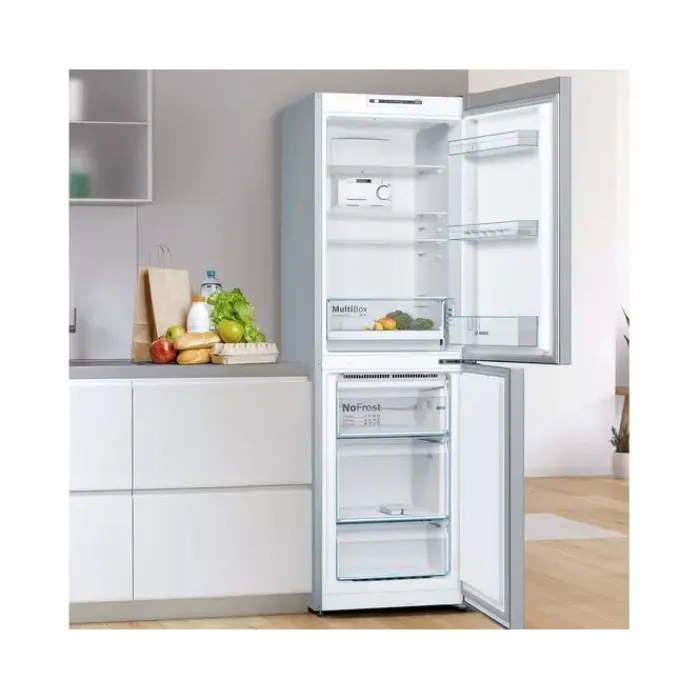 bosch_kgnnleag_cm__no_fro_0.webp Bosch Fridge Freezers/Freestanding Fridge Freezers*KGN34NLEAG 60cm 50/50 No Frost Fridge Freezer - Silver