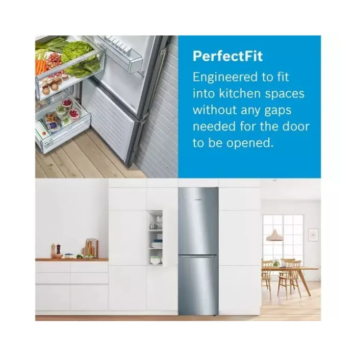 bosch_kgnnleag_cm__no_fro_2.webp Bosch Fridge Freezers/Freestanding Fridge Freezers*KGN34NLEAG 60cm 50/50 No Frost Fridge Freezer - Silver