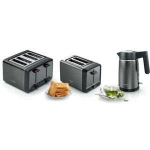 Bosch Toasters*TAT5P445GB 4 Slice Toaster - Anthracite