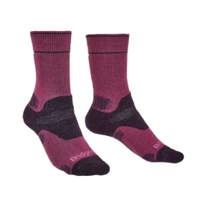 Women Bridgedale Socks*Hike Midweight Women's Socks Berry