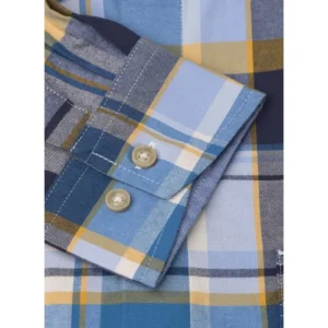 Brook Taverner Shirts*Long Sleeve Plaid Check Shirt