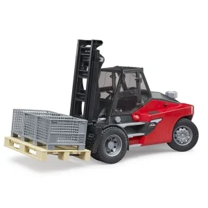 Bruder Bruder*Linde Ht160 Forklift 3 Pallet Cages 02513