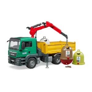 Bruder Bruder*MAN TGS Recycling Truck & Glass Containers