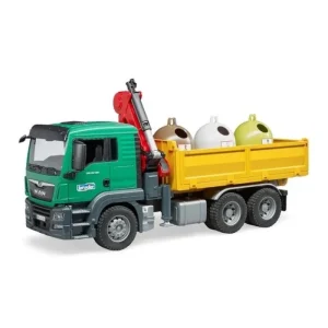 Bruder Bruder*MAN TGS Recycling Truck & Glass Containers
