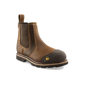 Buckbootz Safety Boots*B1900 Safety Boot Dark Brown