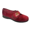 Women D B Shoes Ltd Slippers*Caroline 2 - Slipper Burgundy