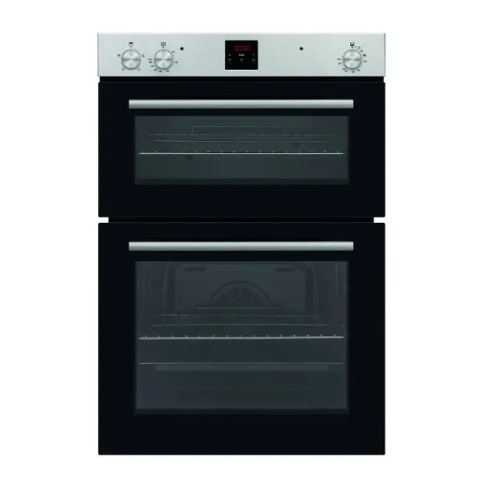 cata_ubdoss_builtin_elect_0.webp Cata Built In Ovens*UBDO901SS Built-In Electric Double Oven - Black Glass / Stainless Steel