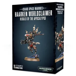 Games Workshop Warhammer 40,000*Chaos Space Marines Haarken Worldclaimer
