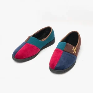 Comfy Slippers*lux Harlequin Slippers