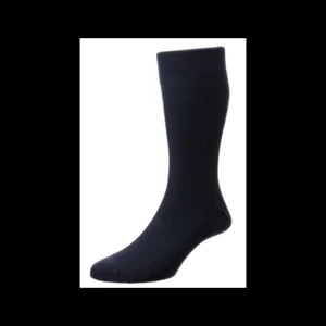 HJ Socks Socks & Underwear*Cotton Softop Socks - Navy