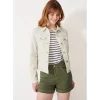 Women Crew Clothing Company Coats & Jackets*Crew Denim Western Jacket - White