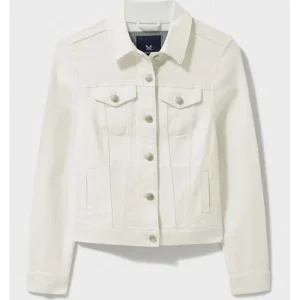 Women Crew Clothing Company Coats & Jackets*Crew Denim Western Jacket - White