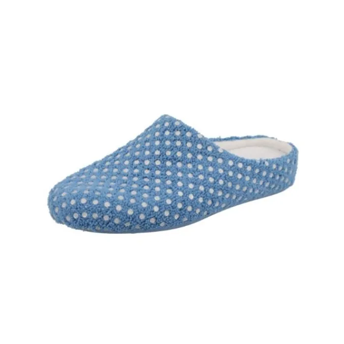 db_shoes_hawfinch__blue_1.webp Women D B Shoes Ltd Slippers | Wide Fitting*DB Shoes Hawfinch - Blue