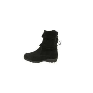 Women D B Shoes Ltd Boots | Wide Fitting*DB Shoes Leicester Black Suede Boot