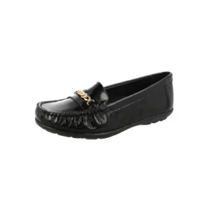 Women D B Shoes Ltd Shoes | Wide Fitting*DB Shoes Nicolette Black Patent Leather