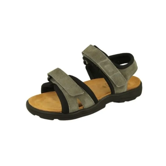 db_shoes_ramsey_sandal__g_2.webp D B Shoes Ltd Sandals | Wide Fitting*DB Shoes Ramsey Sandal - Grey