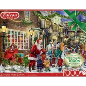 Falcon Construction Sets*Jigsaw - Letters For Santa 2 x 1000 Piece