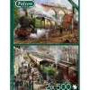 Falcon Construction Sets*Jigsaw - Mail By Rail 2 x 500 Piece