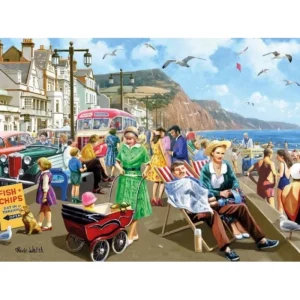 Falcon Construction Sets*Jigsaw - Sidmouth Seafront 500 Piece