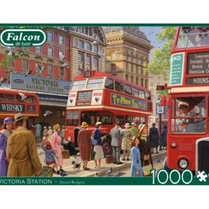 Falcon Construction Sets*Jigsaw - Victoria Station 1000 Piece