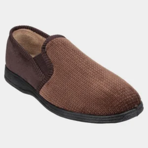 Fleet + Foster Slippers*Fleet & Foster Tim Men's Brown Slippers