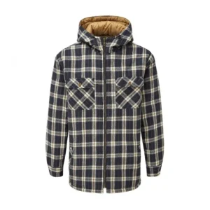 Fort Shirts*Penarth Hooded Lined Shirt