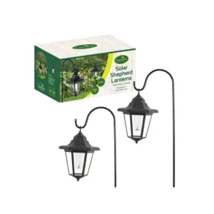 STAX Outdoor | Lighting & Decor*Gardenkraft Pack of 2 Solar Shepherd Lantern