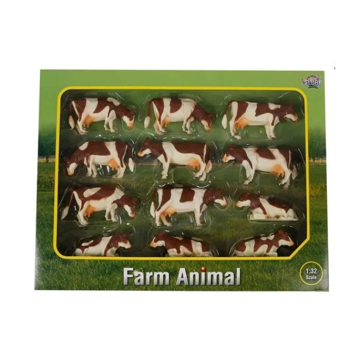 globe_farming__cows_brown_0.webp GLOBE FARMING Globe Farming*- Cows Brown + White 12 Piece