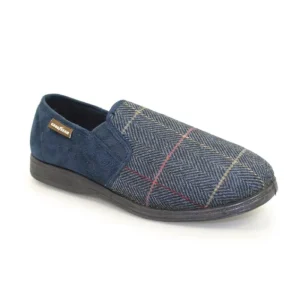 Goodyear Slippers*Harrison Men's Blue Slipper