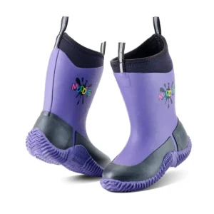 Grubs Wellingtons*Muddies Icicle Children's Boots - Violet