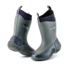 Grubs Wellingtons*Muddies Icicle Children's Boots - Charcoal