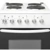 Haden Freestanding Cookers*HES050W 50cm Electric Cooker with Solid Plate Hob - White